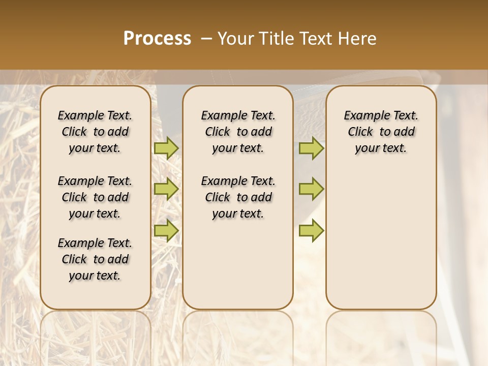 Leg Rubberboot Graphic PowerPoint Template