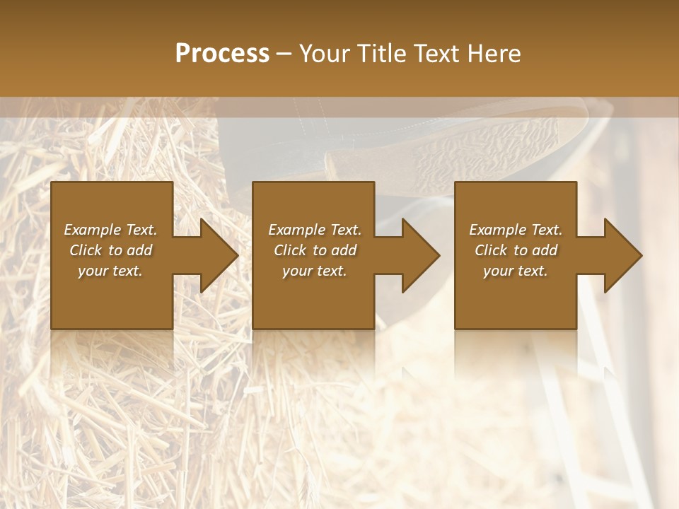Leg Rubberboot Graphic PowerPoint Template
