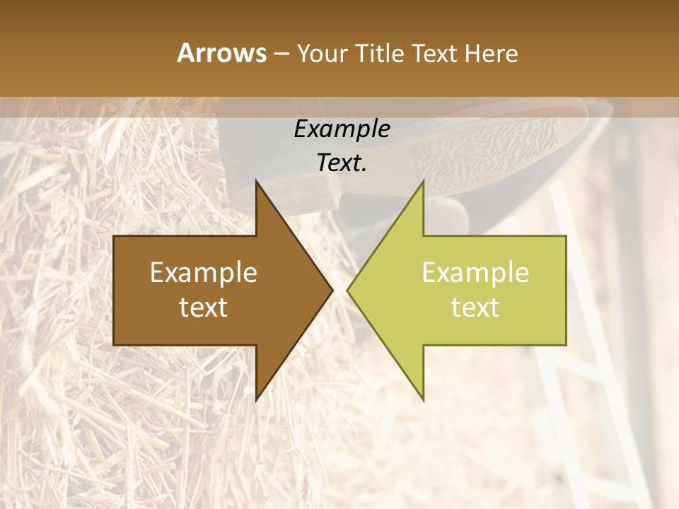 Leg Rubberboot Graphic PowerPoint Template