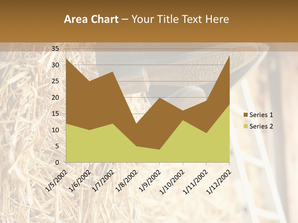 Leg Rubberboot Graphic PowerPoint Template