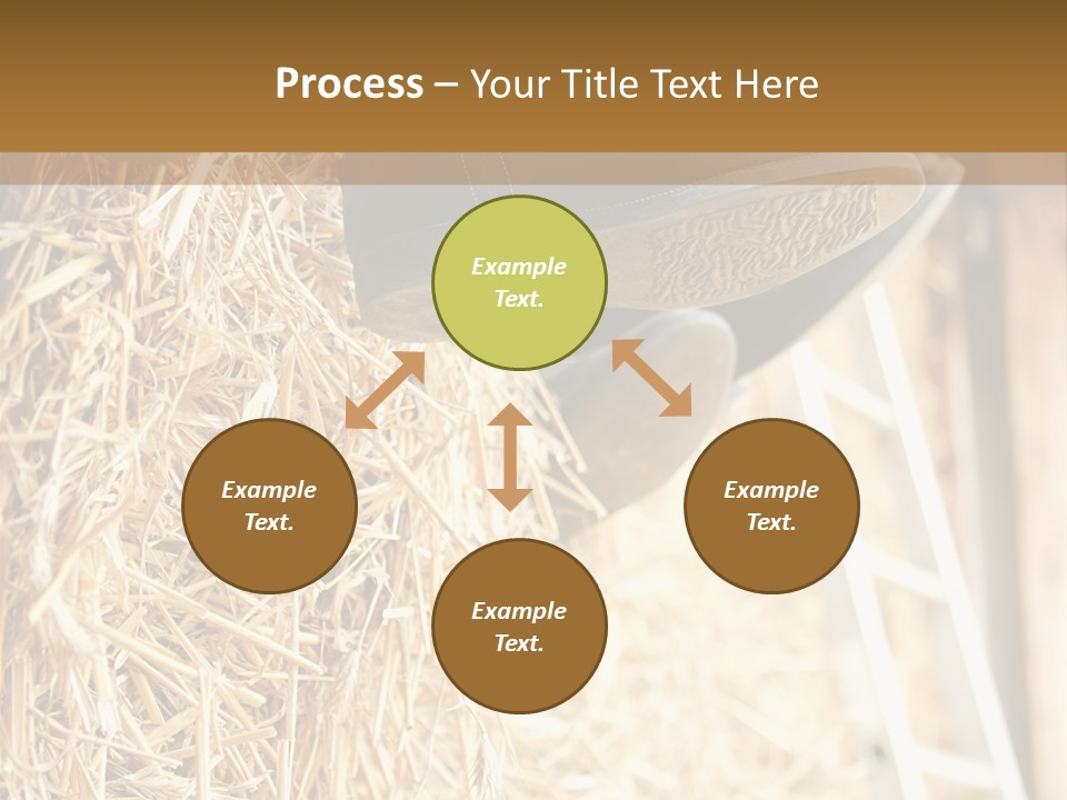 Leg Rubberboot Graphic PowerPoint Template