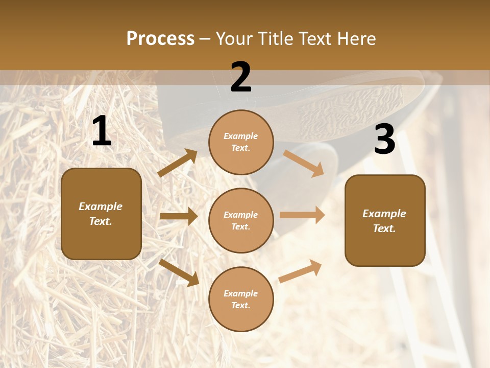 Leg Rubberboot Graphic PowerPoint Template