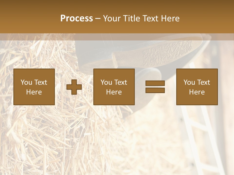 Leg Rubberboot Graphic PowerPoint Template