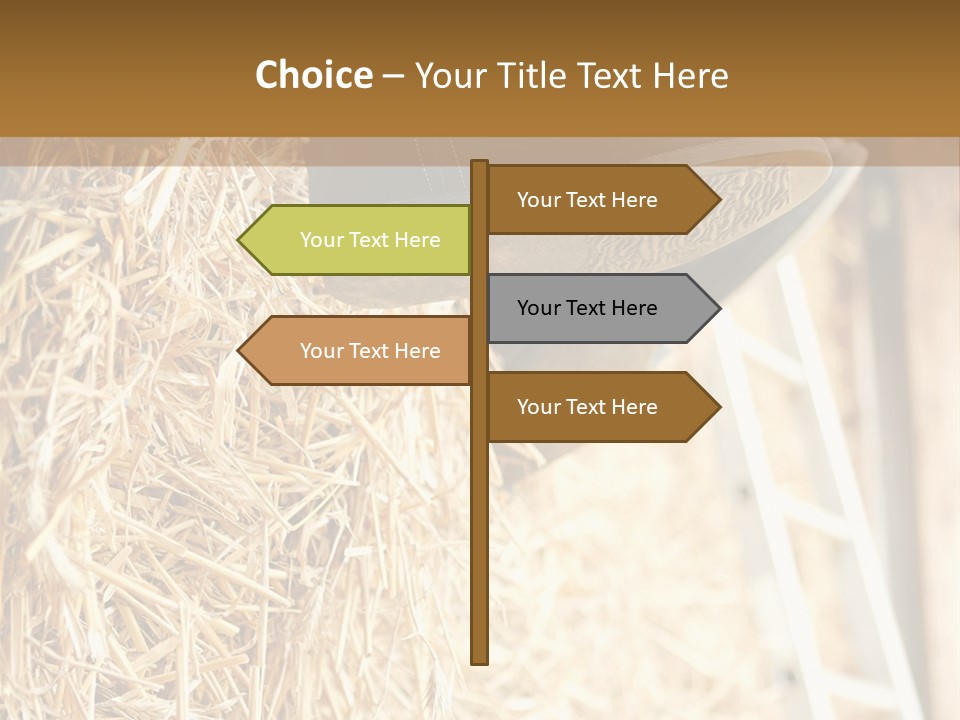 Leg Rubberboot Graphic PowerPoint Template