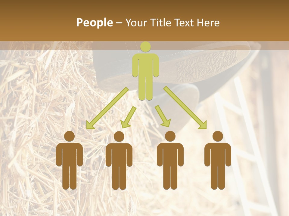 Leg Rubberboot Graphic PowerPoint Template