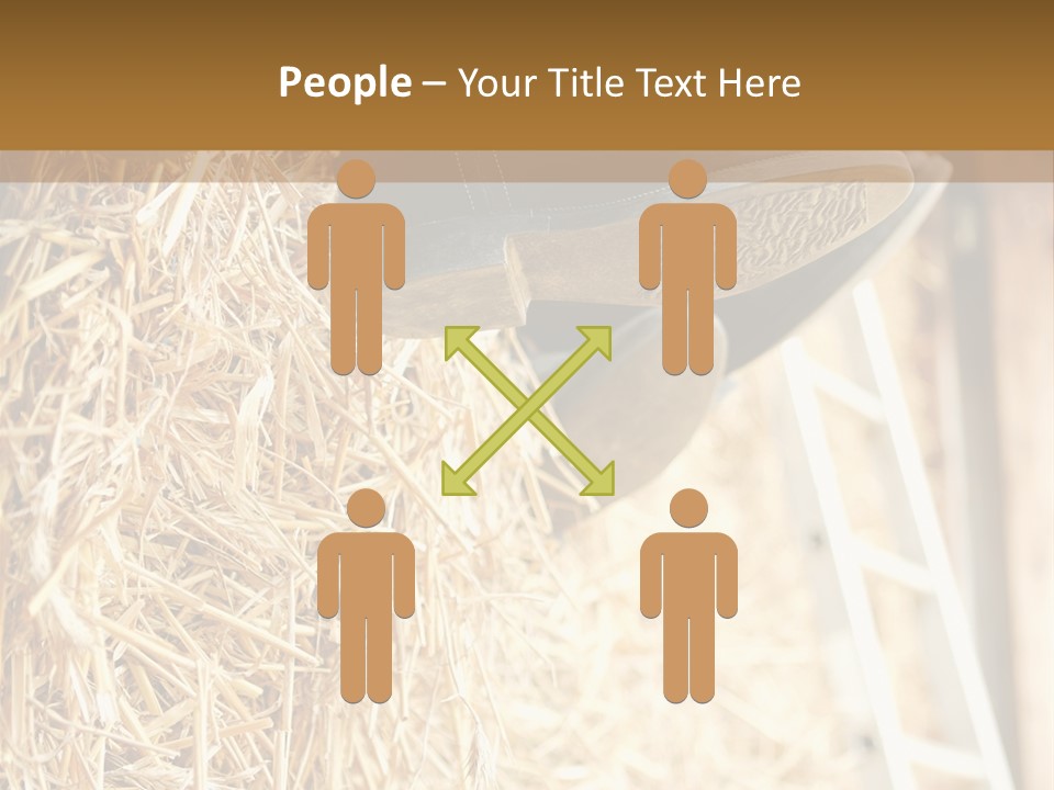 Leg Rubberboot Graphic PowerPoint Template