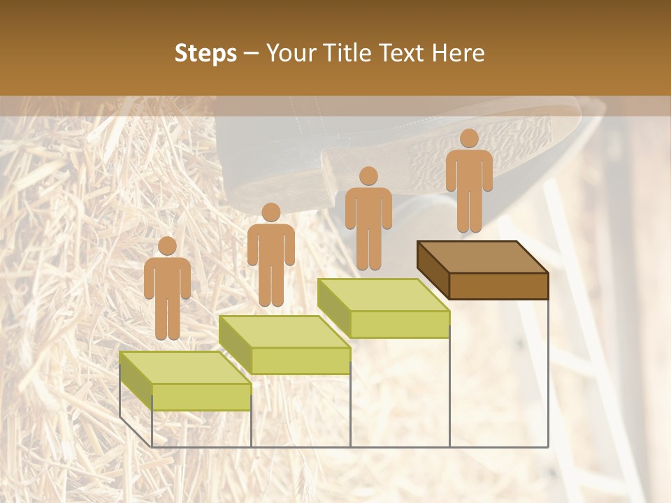 Leg Rubberboot Graphic PowerPoint Template