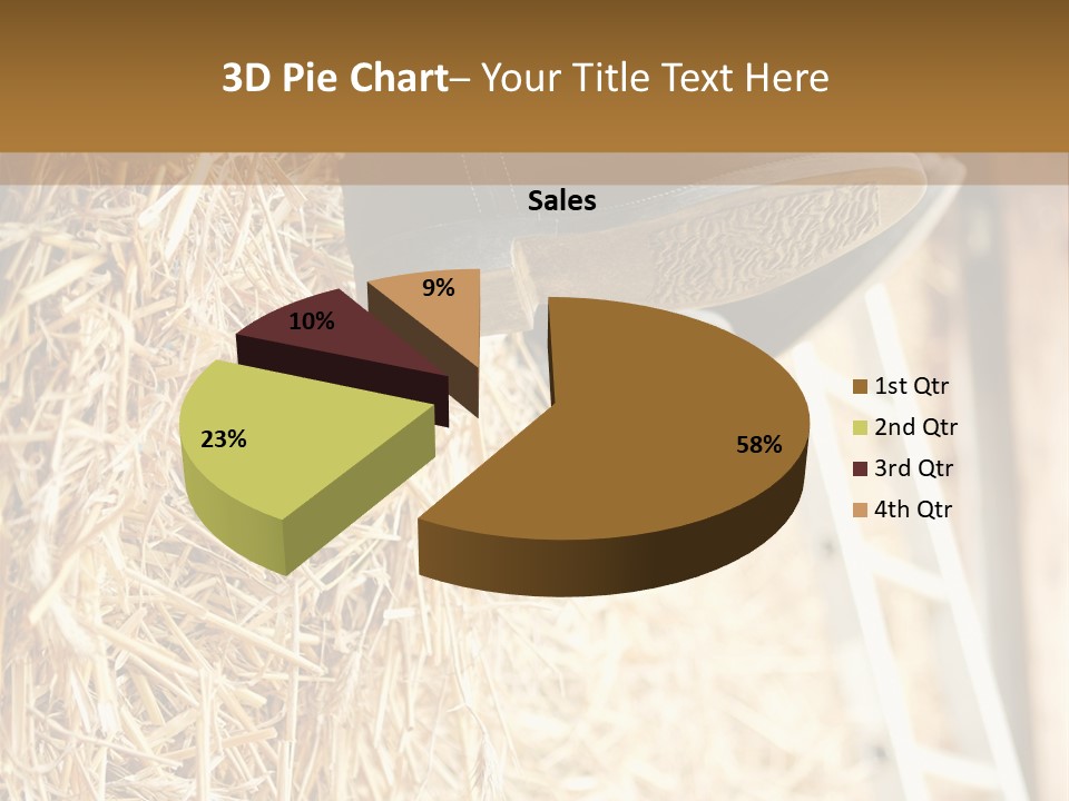 Leg Rubberboot Graphic PowerPoint Template