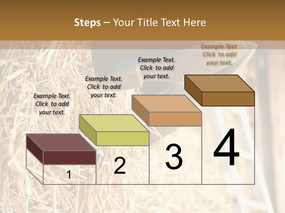 Leg Rubberboot Graphic PowerPoint Template