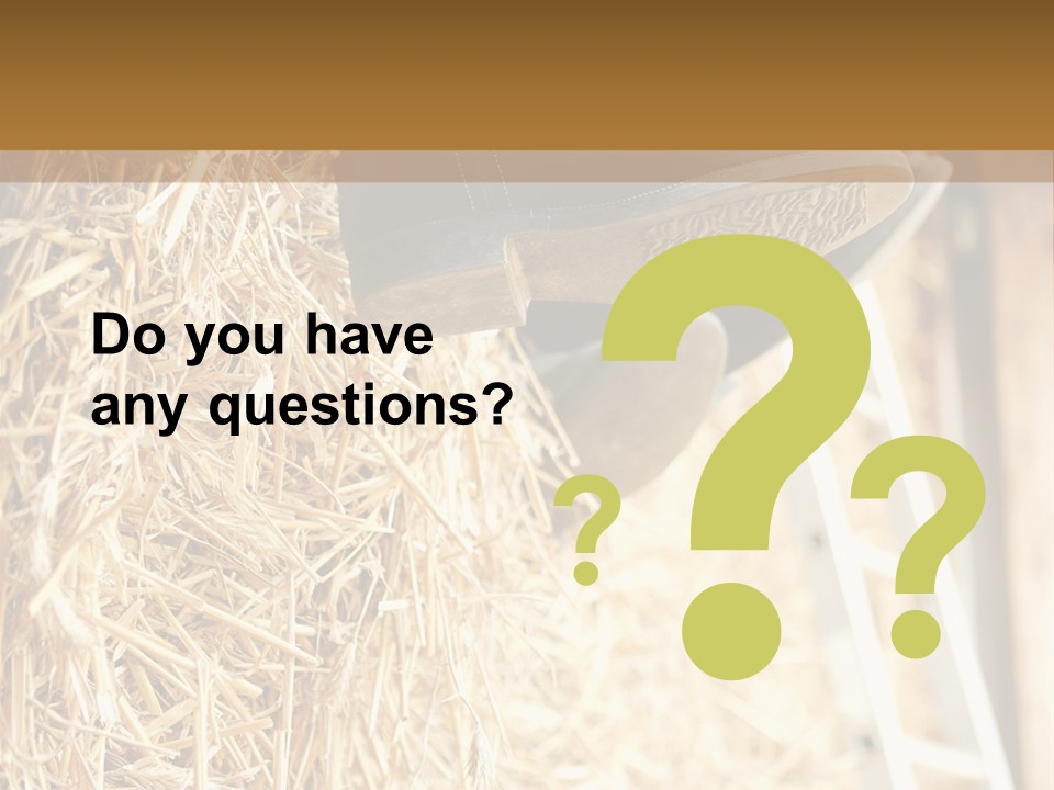 Leg Rubberboot Graphic PowerPoint Template