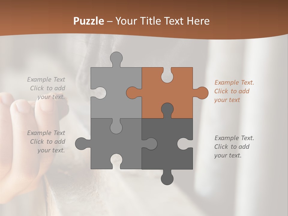 Royaltyfree Teenager Positive PowerPoint Template