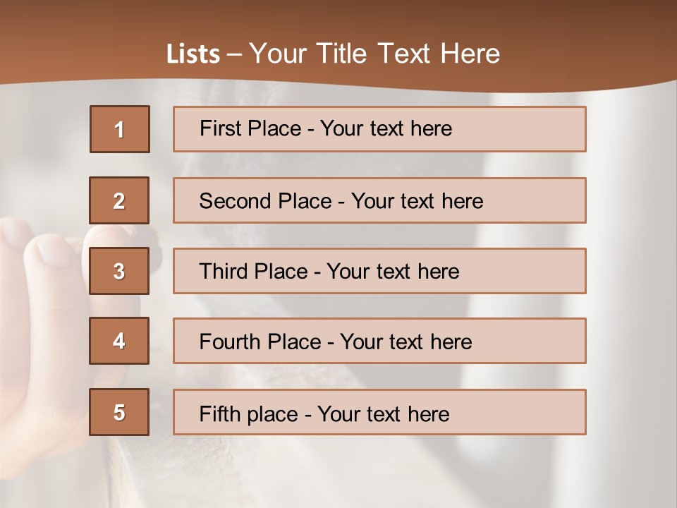 Royaltyfree Teenager Positive PowerPoint Template