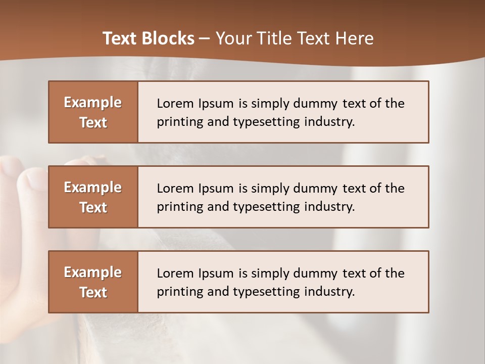 Royaltyfree Teenager Positive PowerPoint Template
