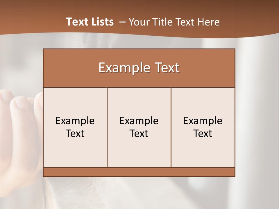 Royaltyfree Teenager Positive PowerPoint Template