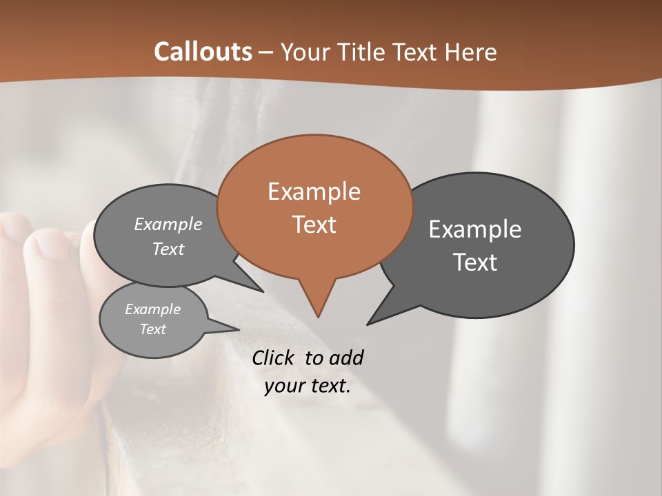 Royaltyfree Teenager Positive PowerPoint Template