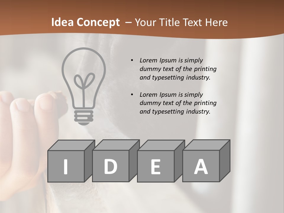 Royaltyfree Teenager Positive PowerPoint Template