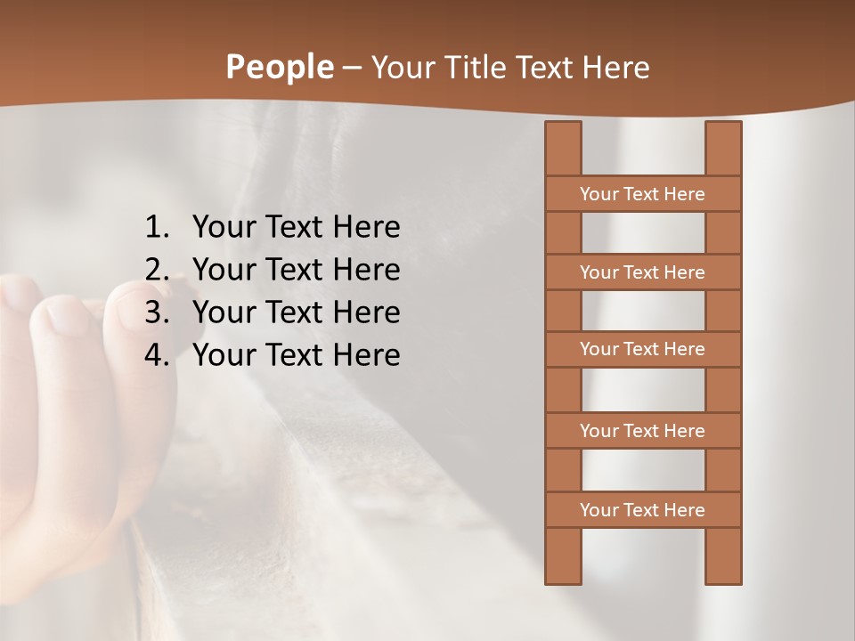 Royaltyfree Teenager Positive PowerPoint Template