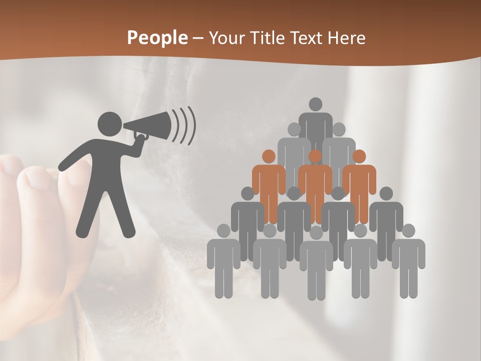 Royaltyfree Teenager Positive PowerPoint Template