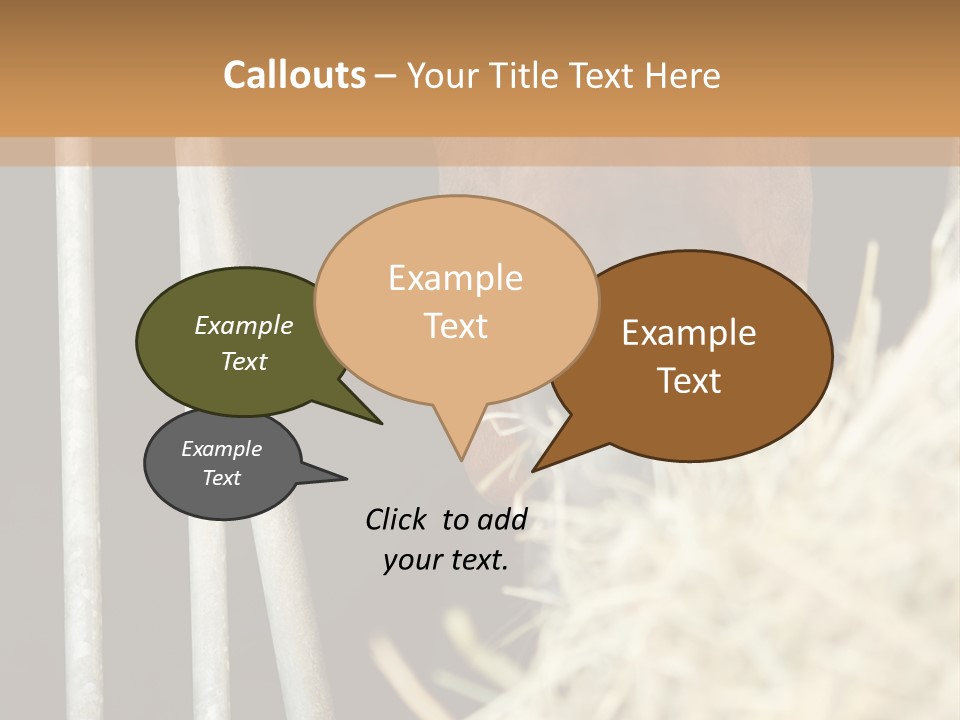 Images Brown Graphic PowerPoint Template