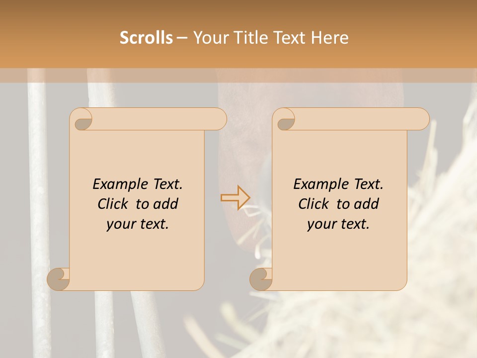 Images Brown Graphic PowerPoint Template