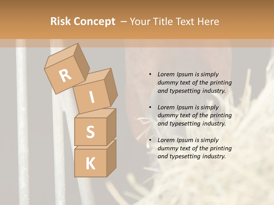 Images Brown Graphic PowerPoint Template