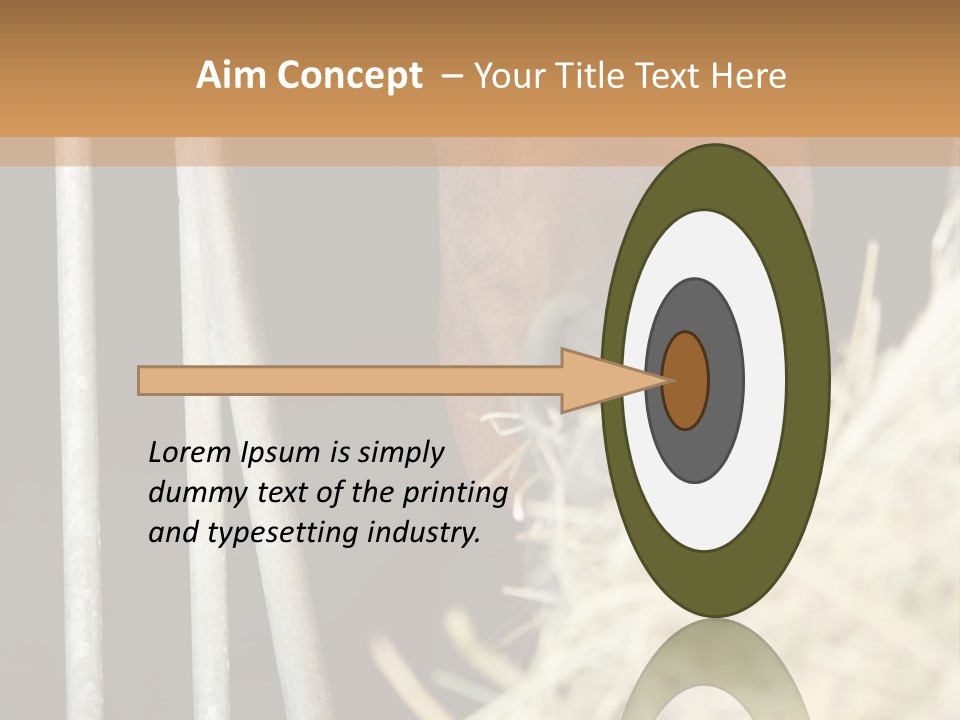 Images Brown Graphic PowerPoint Template