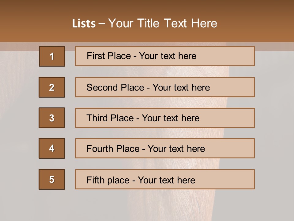 Fineartprints Wallmurals Leg PowerPoint Template