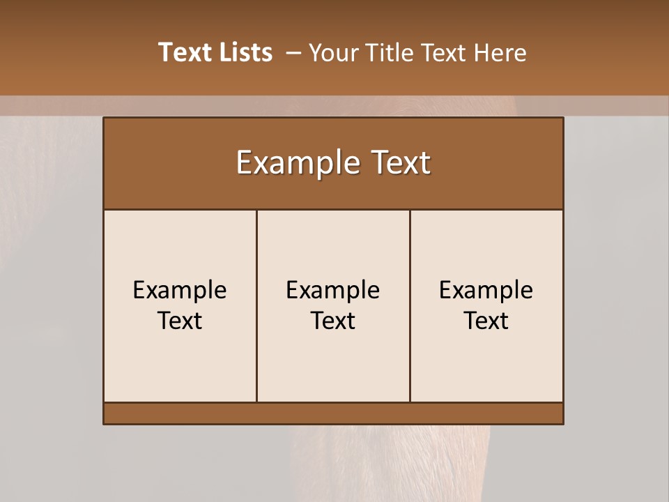 Fineartprints Wallmurals Leg PowerPoint Template