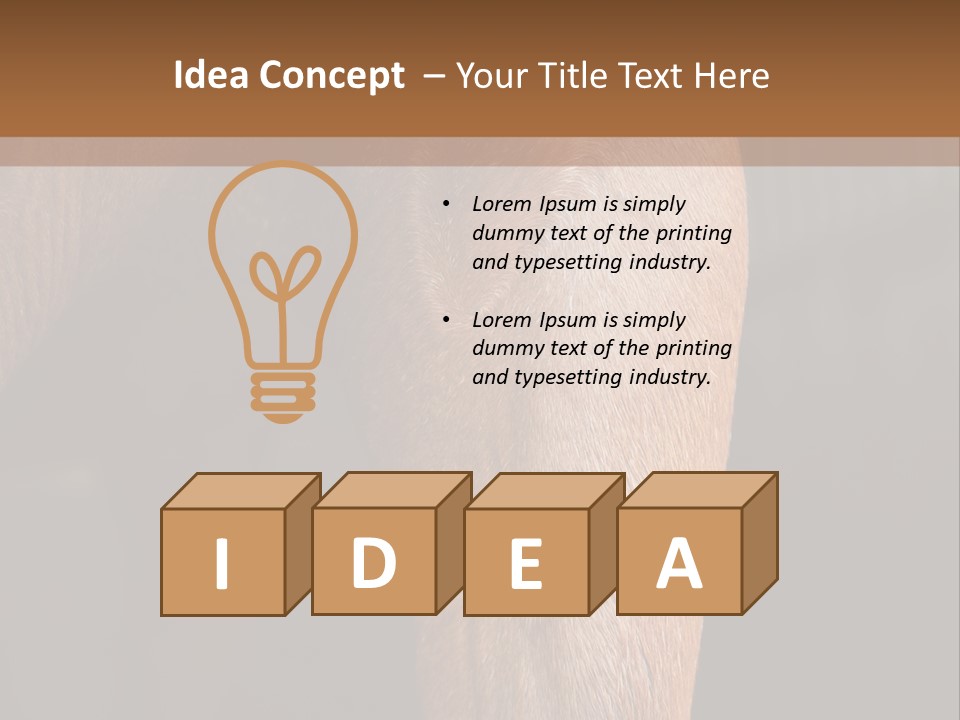 Fineartprints Wallmurals Leg PowerPoint Template