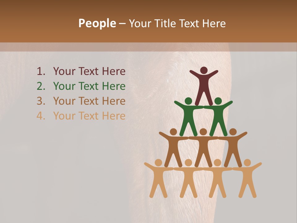 Fineartprints Wallmurals Leg PowerPoint Template