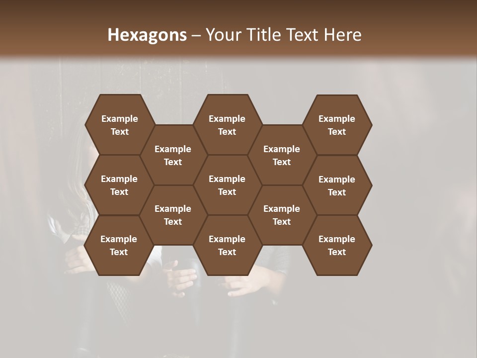 Caucasian Brown Emotion PowerPoint Template