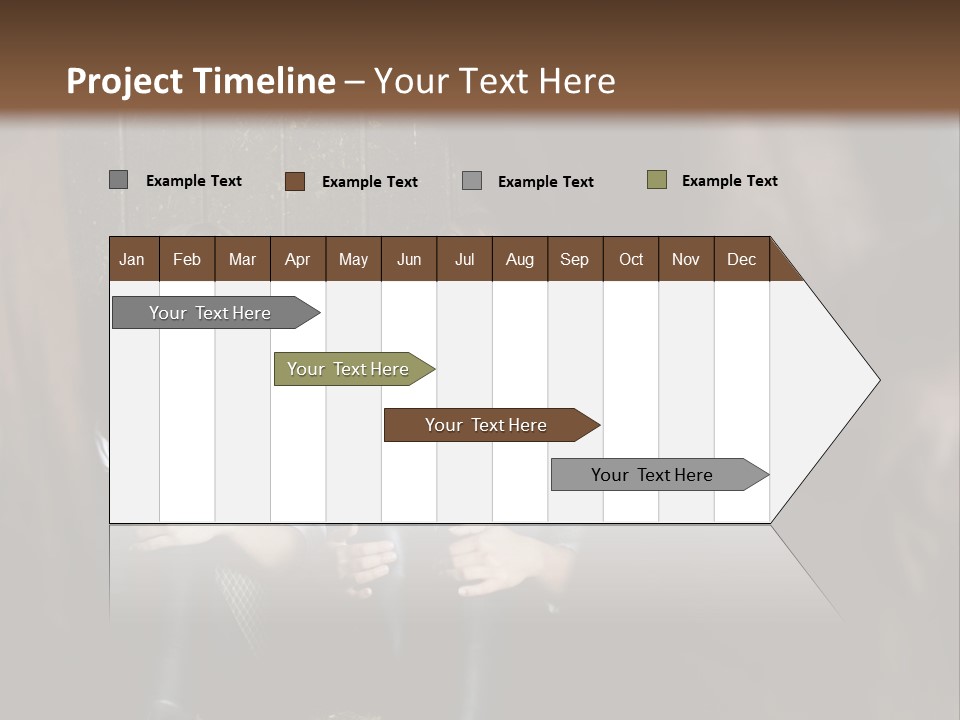 Caucasian Brown Emotion PowerPoint Template