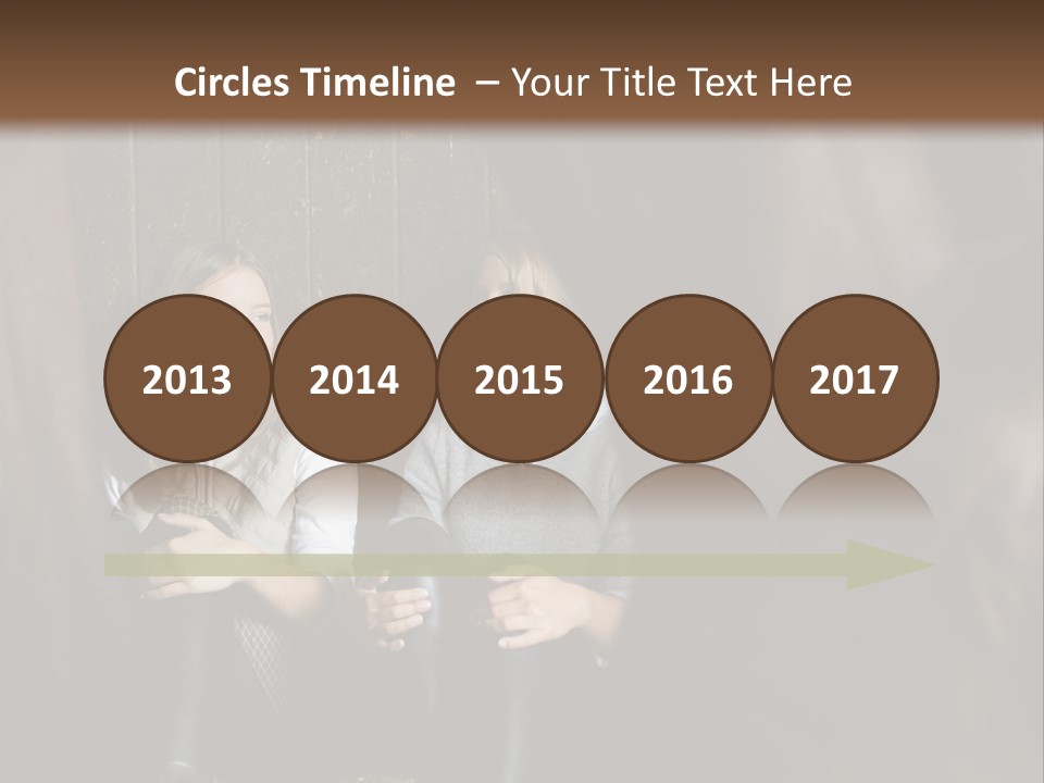 Caucasian Brown Emotion PowerPoint Template