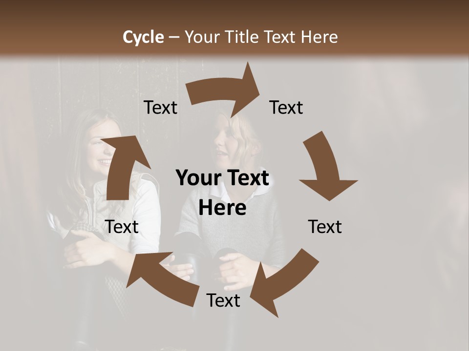 Caucasian Brown Emotion PowerPoint Template