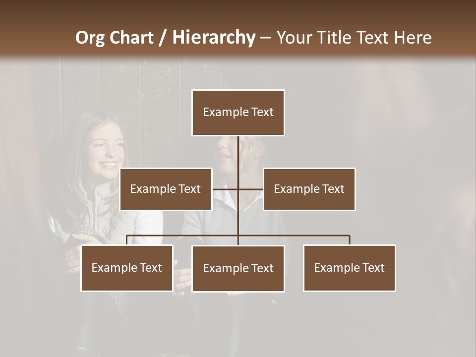 Caucasian Brown Emotion PowerPoint Template