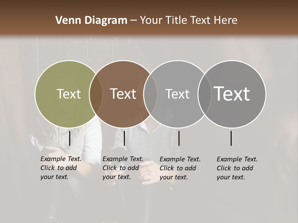 Caucasian Brown Emotion PowerPoint Template
