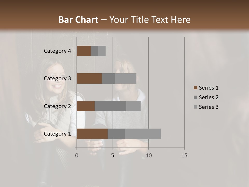 Caucasian Brown Emotion PowerPoint Template