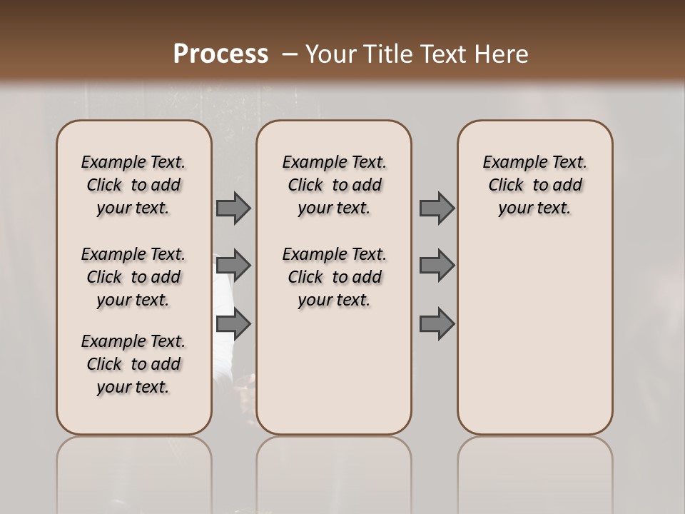 Caucasian Brown Emotion PowerPoint Template
