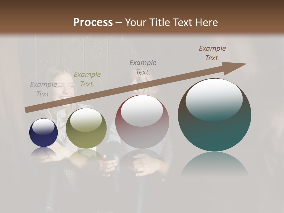 Caucasian Brown Emotion PowerPoint Template