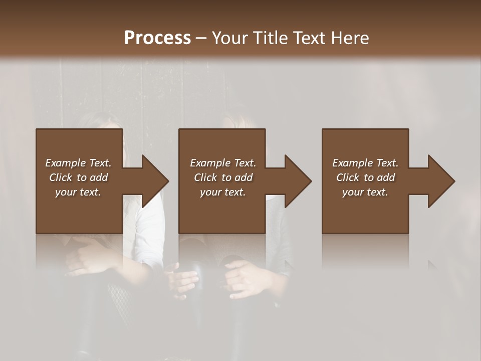Caucasian Brown Emotion PowerPoint Template