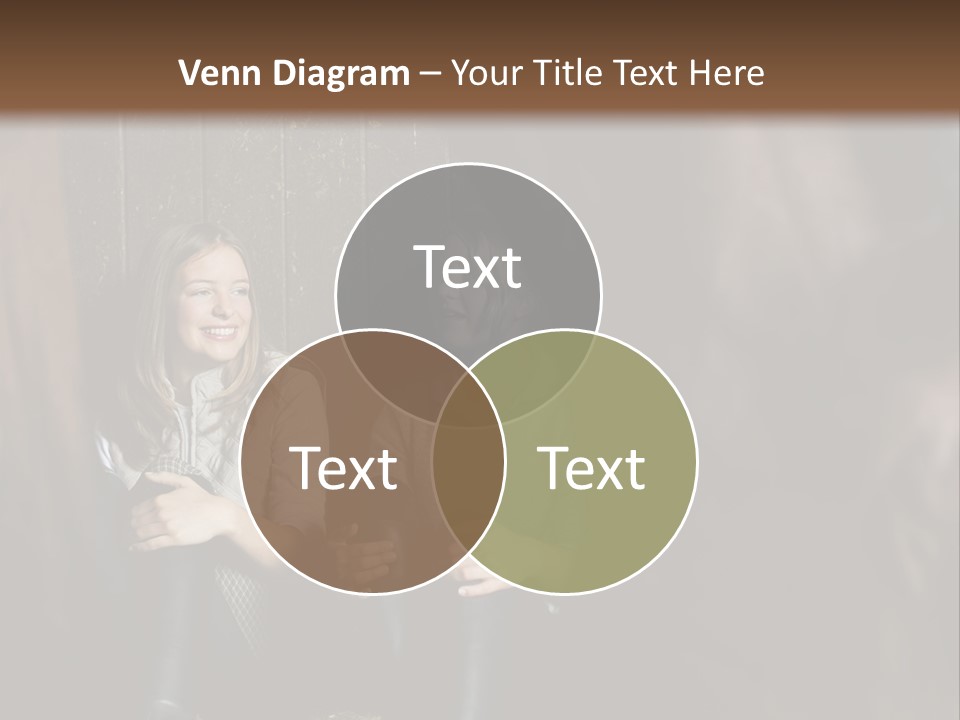 Caucasian Brown Emotion PowerPoint Template