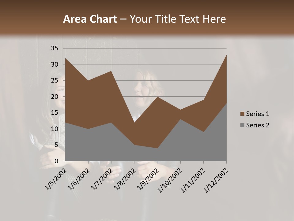 Caucasian Brown Emotion PowerPoint Template