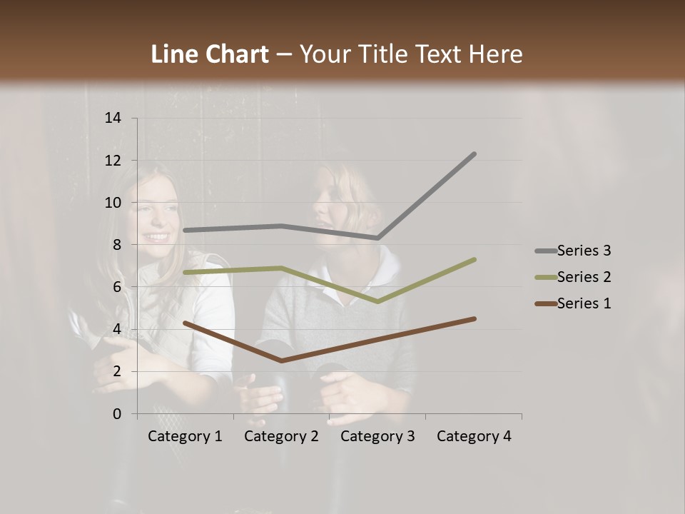 Caucasian Brown Emotion PowerPoint Template