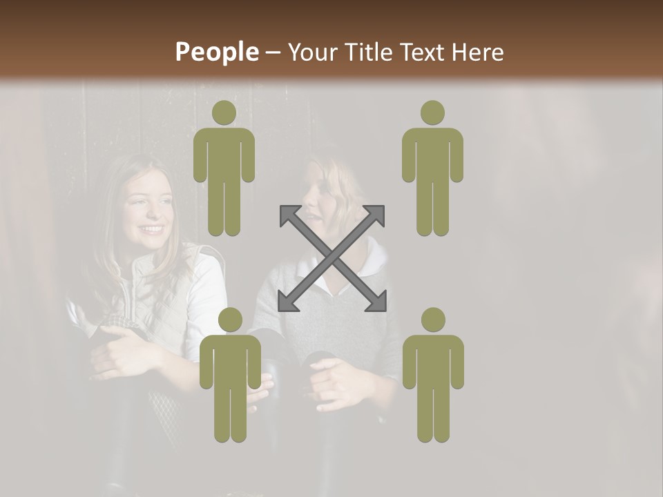 Caucasian Brown Emotion PowerPoint Template