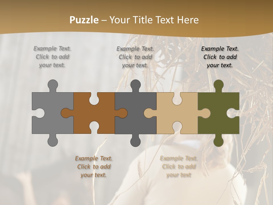 Tradition Cuddling Funfair PowerPoint Template