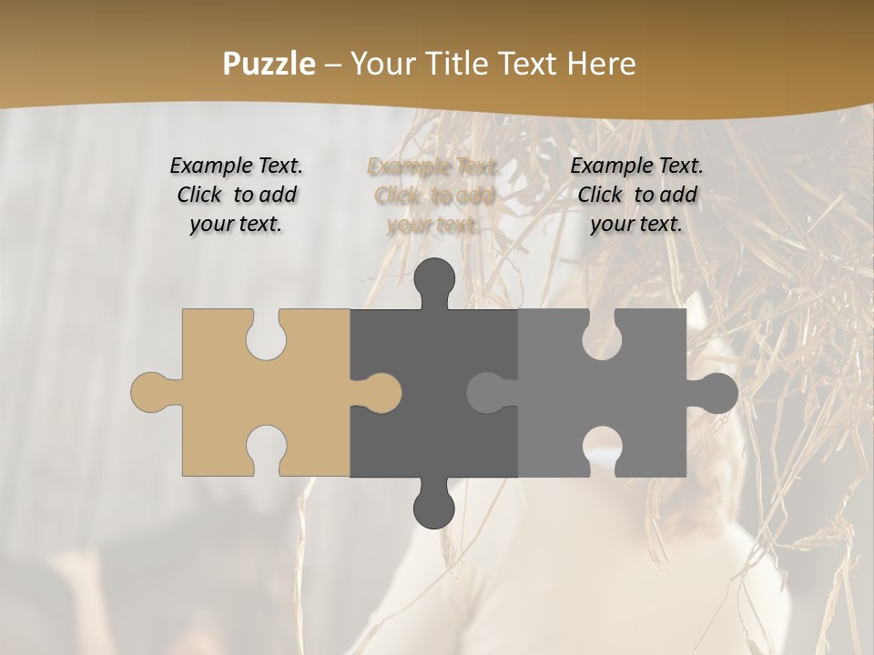 Tradition Cuddling Funfair PowerPoint Template