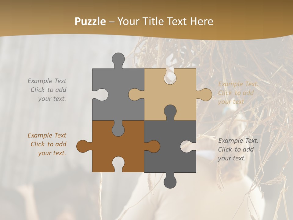 Tradition Cuddling Funfair PowerPoint Template