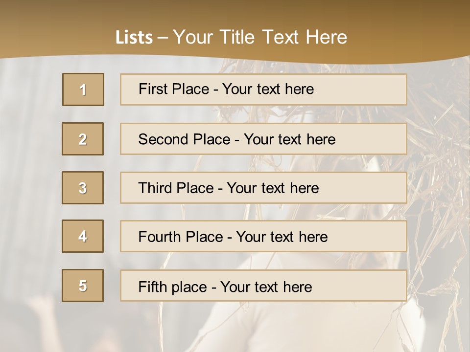 Tradition Cuddling Funfair PowerPoint Template
