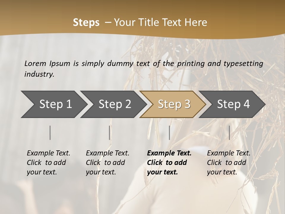 Tradition Cuddling Funfair PowerPoint Template