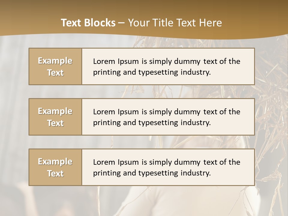 Tradition Cuddling Funfair PowerPoint Template